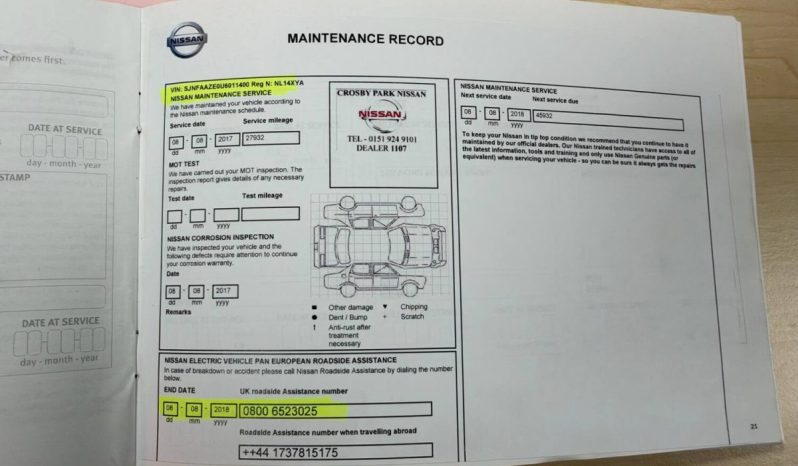 
								Nissan Leaf 2014 full									